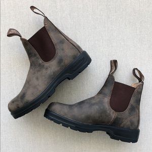 Blundstone Super 550 Rustic Brown Chelsea Boots